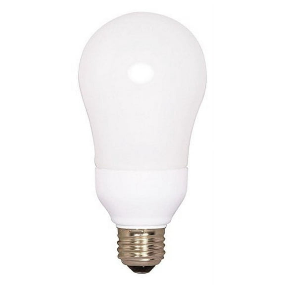 Satco 15W A19 A-Type 5000K CFL - S7293