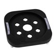 thumbnail image 3 of Soporte de plantas con la base del tanque de ruedas, soporte de plantas en macetas grandes, soporte de cubo de agua para balcón de jardín patio casero Negro, 3 of 8