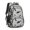 Border Collie Gray, variant on Cat and Dog Red Pattern Backpack for School, Cute School Bag with Adjustable Shoulder Straps and Padded Back, 16.9"x12.6"x5.9"