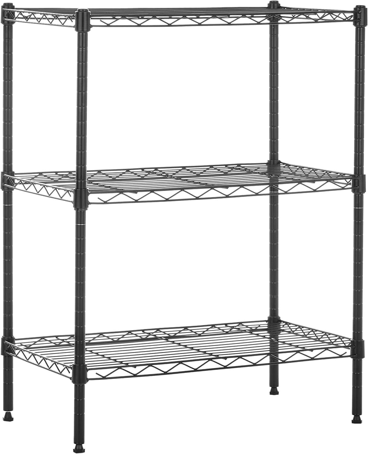 YOUTENG 4Shelf Adjustable, Heavy Duty Storage Shelving Unit (350 lbs