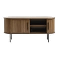 thumbnail image 3 of Unique Furniture Modern Sliding Door TV Lowboard in Smoked Oak, 3 of 8