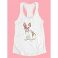 thumbnail image 3 of Cute French Bulldog With Gum Racerback Tank Women -SPIdeals Designs, Female Medium, 3 of 4