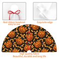 thumbnail image 4 of Pofeuu Quirky Corn Pumpkin Print Christmas Tree Skirt, Merry Christmas Skirt Xmas Tree Ornaments for Xmas Holiday Party Decorations-36", 4 of 7