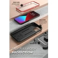 thumbnail image 4 of SUPCASE Unicorn Beetle Pro Series Designed Apple iPhone 12 Pro Max Case 6.7 Inch (2020 Release), Built-in Screen Protector Full-Body Rugged Holster Case for iPhone 12 Pro Max (Red), 4 of 10