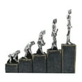 thumbnail image 3 of Ape Man Figure Statue Gorilla Model Simulated Animals Figurines Animal, 3 of 9