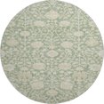 thumbnail image 2 of Addison Rugs Mayfield Premium Machine Washable Transitional Floral Aloe Round Rug, 8' x 8', 2 of 5