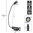 thumbnail image 2 of Stalwart CREE LED Work Light - 550 Lumen Magnetic Light with Gooseneck, 2 of 6