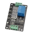 thumbnail image 4 of 12V DC Single-Channel Timer Relay Module with 18 Preset Functions - High Accuracy 0.01s Timing, Anti-Reverse Power Protection, Auto Energy Saving, Compact Design for Easy Installation, Supports Max, 4 of 6
