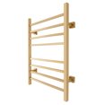 thumbnail image 4 of Sierra Towel Warmer, Polished Gold, Dual Connection, 8 Bars, 4 of 6
