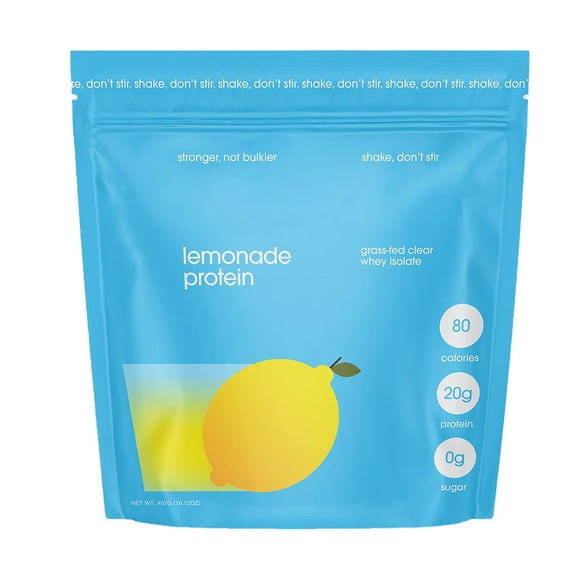 Zero Sugar Clear Protein Powder for Women | Surpplement for Energy | 20g Grass-Fed Whey Isolate Protein, Zero Lactose, Non-Bloating, Gluten-Free, Shake for Wome