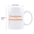 thumbnail image 2 of Funnil Foreigners Everywhere Ceramic Coffee Mug Best Friends Christmas Birthday Gifts 11oz White, 2 of 7