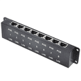 thumbnail image 3 of Inyector PoE Pasivo de 8 Puertos y 100 Mbps, POE-8, Alimentación Ethernet para Cámaras IP, Puntos de Acceso Inalámbricos, Dispositivos PoE de 24 V y 48 V., 3 of 5