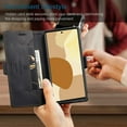 thumbnail image 5 of Wallet Case for Google Pixel 6,Magnetic Protect PU Leather Flip Case with Card Holders RFID Blocking Kickstand Shockproof Protection Case for Google Pixel 6 2021 (Black), 5 of 8