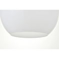 thumbnail image 6 of Baxter 1 Light Black Pendant With Frosted White Glass, 6 of 7