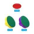 thumbnail image 3 of 4Pcs Air Hockey Pusher 96mm with Pad and 8Pcs Air Hockey Pucks, Handles Paddles Replacement Accessory, 3 of 6
