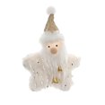 thumbnail image 4 of Teissuly Christmas White Plush Five Pointed Star Bell Doll Puppet Decoration Decoration Christmas Tree Small Pendant Teissuly WER202310166060, 4 of 9
