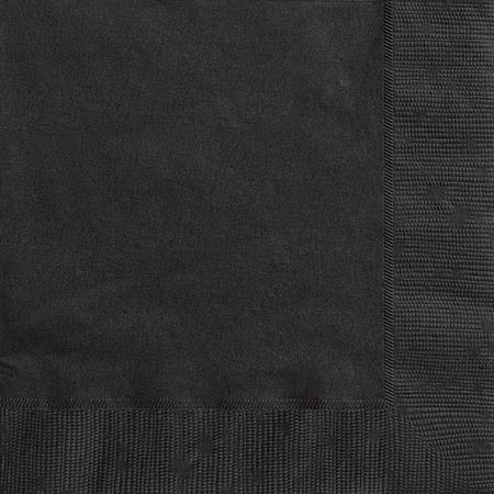 Celebrations Black Solid Lunch 50ct