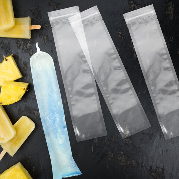SOPOTUTU Safe Transparent Ice Candy Bags for Homemade Lollipops 100Pcs