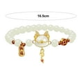 thumbnail image 6 of Hyasfey 2024 Chinese Dragon Bracelet New Year Good Lucky Beads Pendant Stretchy Bracelet Women New Year Gift, 6 of 8