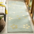 thumbnail image 2 of SAFAVIEH Soho Betsey Floral Wool Area Rug, Light Blue/Gold, 5' x 8', 2 of 7