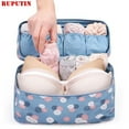 thumbnail image 5 of Vikakiooze Waterproof Portable Pattern Underwear Bra Storage Box Storage Bag, 5 of 8