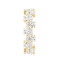 thumbnail image 3 of Rosec Jewels Lab Created Diamond Wedding Ring - Designer Full Eternity Band Ring - EF-VS Quality, 14K Yellow Gold, US 13.00, 3 of 8