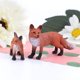 thumbnail image 3 of Fox Figurine, Realistic Plastic Wild Fox Figurine Set For Collection, Miniature Fox Statue, Forest Style Home Decor Accessories Or Cake Toppers Decora, 3 of 4