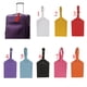 thumbnail image 4 of Etiquetas de Equipaje de material cuero Tarjeta de Presentación Tarjeta de para Accesorios con Etiqueta de Maleta Blanco, 4 of 9