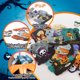thumbnail image 4 of Nuevo Rompecabezas de Halloween fantasma calabaza bruja papel DIY rompecabezas niños niñas rompecabezas, 4 of 5
