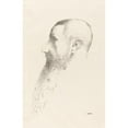 thumbnail image 2 of Odilon Redon 17x24 Black Ornate Framed Double Matted Museum Art Print Titled: Roger Marx (1904), 2 of 5