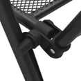 thumbnail image 6 of vidaXL Stackable Patio Chairs 2 Pcs Outdoor Stack Chair with Metal Frame Steel, 6 of 9