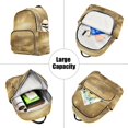 thumbnail image 5 of JIALIOU Mini Backpack Purse for Women Quilted Casual Daypack Small Travel Shoulder Bag, Golden Galaxy, 5 of 7