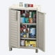 thumbnail image 2 of Armario Gabinete Organizador Baru Closet Ropa Plástico Mediano Taupe Rimax, 2 of 5