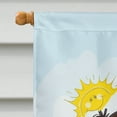 thumbnail image 3 of Carolines Treasures BB2114CHF Saint Bernard Summer Beach Canvas House Flag, 3 of 4