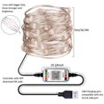 thumbnail image 3 of Smart Fairy Lights 16.54Ft Color Changing Christmas Lights 50 LED Lights For Bedroom With Bluetooth Music Sync APP Remote Control USB Powered For Party  Halloween De, 3 of 6