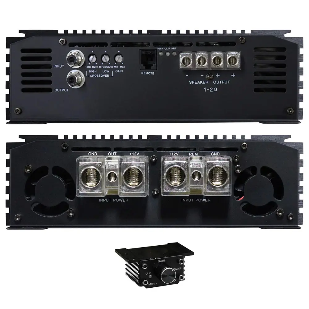 Sundown Audio SIA-8000D Smart MonoBlock Car Amplifier Wide Range Mono 8000W RMS