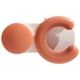 thumbnail image 1 of Generic Soporte para Escobas Multiusos sin Perforar, Color Naranja y Blanco, Material PP + Silicona, Compacto 10x7x4cm, Peso 45g, 1 of 6
