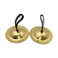 thumbnail image 2 of BotaniNest Music Teaching Tool Copper Percussion Set | Early Education Enlightenment Instruments Copper Hats And Combination | Stage Grade Brass Material Three Scale Precise Adjust, 2 of 4