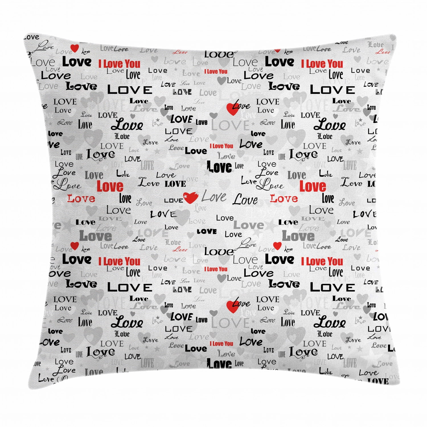 16x16 Multicolor The Trendy Art Merch Mama in Handwritten Calligraphy with Cute Heart Shape Art Throw Pillow