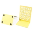 thumbnail image 4 of Giaone 1 Pair Metal Bookends Hollow Book Stoppers Decorative Bookends Book Stands, 4 of 10