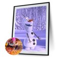 thumbnail image 2 of Cuadros Decorativos 5D bricolaje taladro cuadrado completo diamante pintura Olaf Kit decoración del hogar arte artesanía (2) Wdftyju de costura negro 4 estilos, 2 of 9