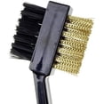thumbnail image 4 of Golf Cleaning Brush Brush Club Cleaning with Double Sided with Hanging Clip Black Brass Cleaning Golf Skort Golf Skort Golf Skort Golf Skort Golf Skort Golf Alignment Rods, 4 of 5
