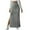 CL506 Grey, variant on Women Skirts Solid Color High Waist Elastic Mid Slim Fit Side Split Summer Breathable Casual Outdoor Daily Wear Women's Skirts Size L Army Green