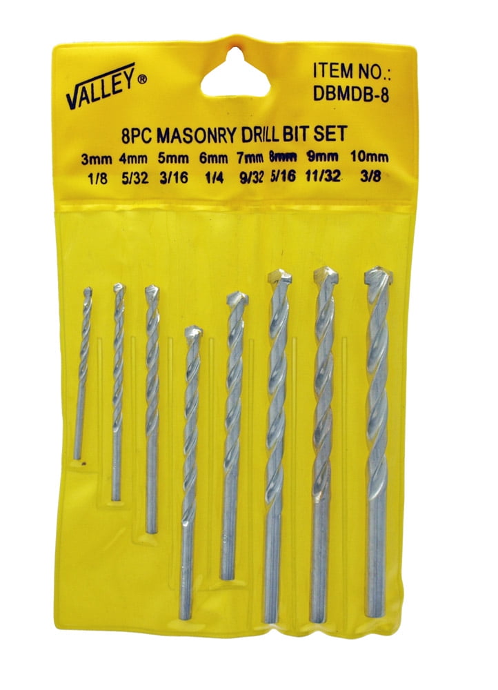 "TarrKenn 8-pc. Masonry Drill Bit Set"
