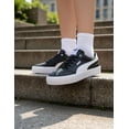 thumbnail image 1 of Tenis Puma Mujer Dama Court Classic Vulc Negro Blanco Casual negro 3.5 MX, 1 of 8