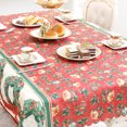 thumbnail image 4 of Thinson Nappe à Thème de Noël pour Maison Restaurant Table à Manger Table à Thé Imprimée, Type B, 4 of 7