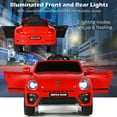 thumbnail image 4 of Infans 12V Kids Ride On Car Licensed Volkswagen Beetle w/ Remote Control & Music Red, 4 of 7