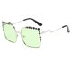 thumbnail image 2 of de de mujer Nuevas tamaño Gris Verde claro Sunnimix Gafas de sol de mujer de moda, 2 of 5