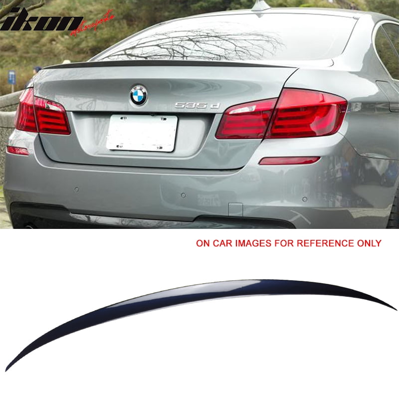 Unpainted BMW 5-Series F10 4D Sedan A Type Rear Roof M5 Trunk Spoiler COMBO