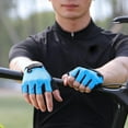 thumbnail image 1 of Gants de Cyclisme Demi-Doigt pour Femmes et Hommes Accessoires de Sport, 1 of 8